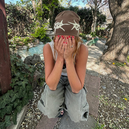 BROWN BEANIE